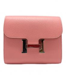 HERMES（エルメス）の古着「コンパクトウォレット」｜ピンク