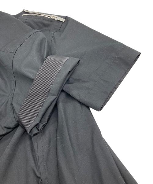 sacai（サカイ）sacai (サカイ) ショルダージップ ベルテッドカットソー ブラック サイズ:1の古着・服飾アイテム