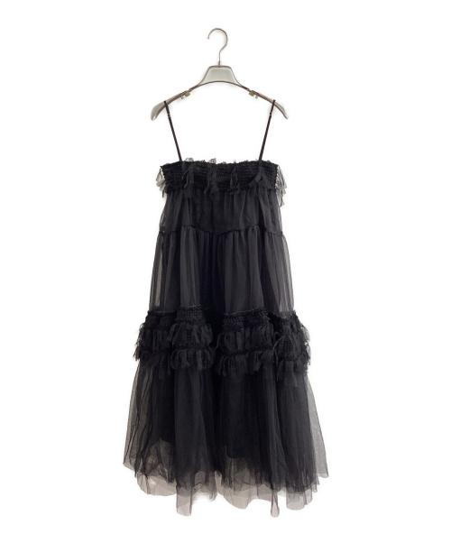 MAISON SPECIAL（メゾンスペシャル）MAISON SPECIAL (メゾンスペシャル) 2way Tiered Dress ブラック サイズ:38の古着・服飾アイテム
