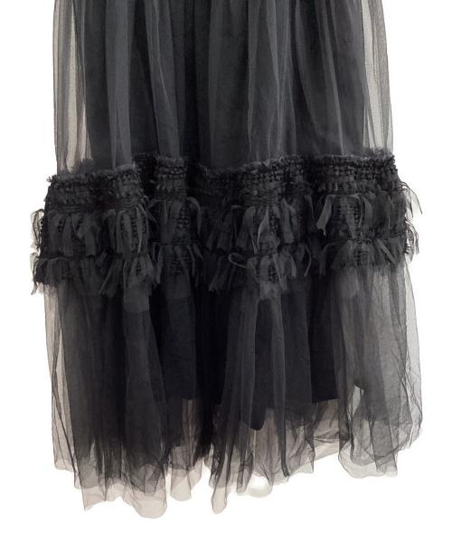 MAISON SPECIAL（メゾンスペシャル）MAISON SPECIAL (メゾンスペシャル) 2way Tiered Dress ブラック サイズ:38の古着・服飾アイテム