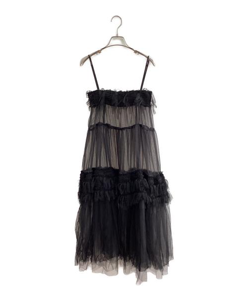 MAISON SPECIAL（メゾンスペシャル）MAISON SPECIAL (メゾンスペシャル) 2way Tiered Dress ブラック サイズ:38の古着・服飾アイテム