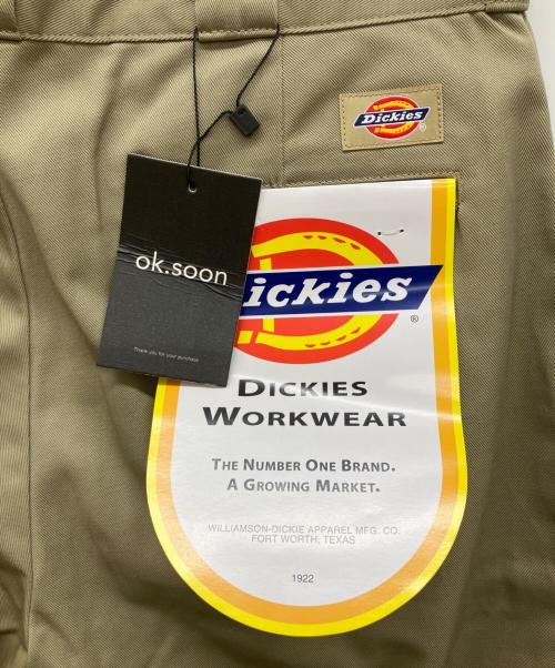 ok.soon（オクスン）ok.soon (オクスン) Dickies (ディッキーズ) chino half pants カーキ サイズ:L 未使用品の古着・服飾アイテム