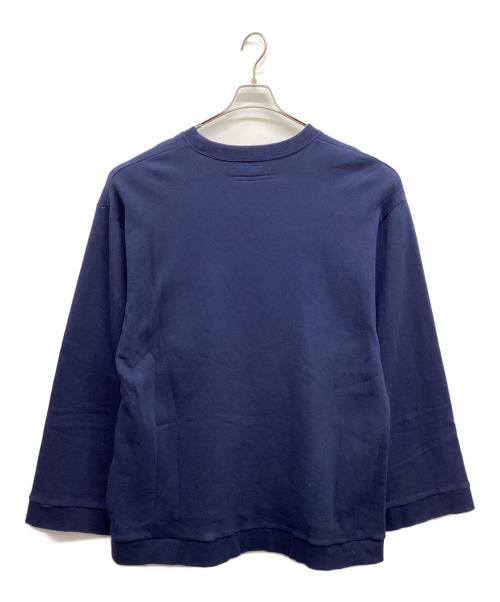 DRESSEDUNDRESSED（ドレスドアンドレスド）DRESSEDUNDRESSED (ドレスドアンドレスド) オーバーサイズスウェット ネイビー サイズ:2の古着・服飾アイテム