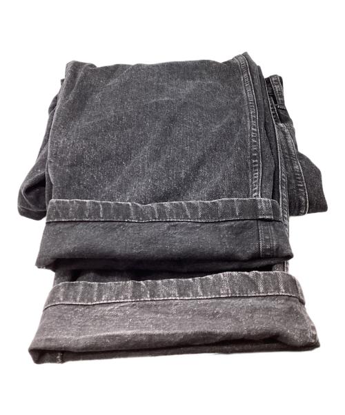 TOGA PULLA（トーガ プルラ）TOGA PULLA (トーガ プルラ) デニムラップパンツ ブラック サイズ:48の古着・服飾アイテム