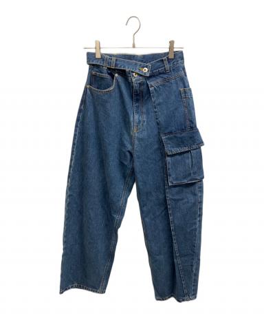 PRANK PROJECT ダメージワイドデニムパンツ 38サイズ　1回試着のみ 中古・古着通販】PRANK PROJECT (プランクプロジェクト) デニムパンツ