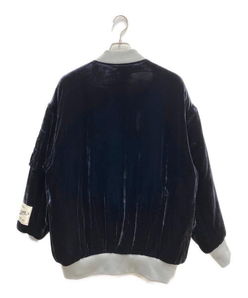 INCRM（インクリム）INCRM (インクリム) BOMBER PULLOVER ネイビー サイズ:不明の古着・服飾アイテム