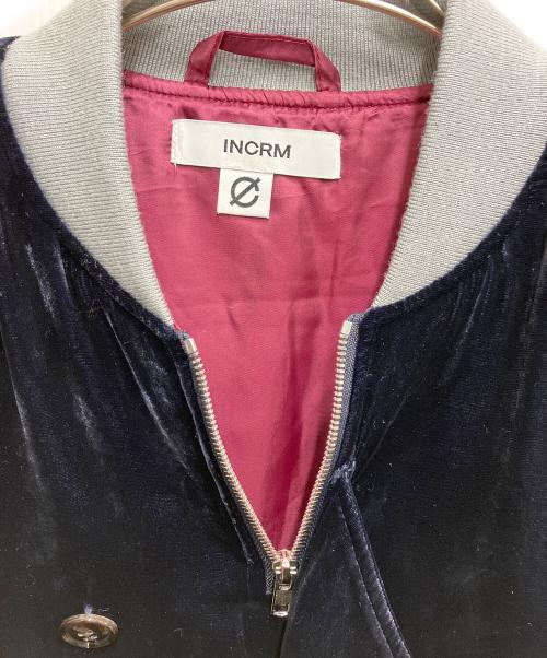 INCRM（インクリム）INCRM (インクリム) BOMBER PULLOVER ネイビー サイズ:不明の古着・服飾アイテム