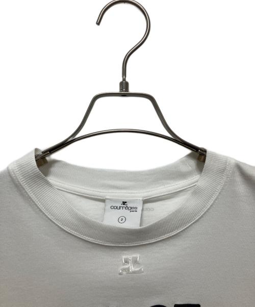 courreges（クレージュ）courreges (クレージュ) Tシャツ ホワイト サイズ:2の古着・服飾アイテム