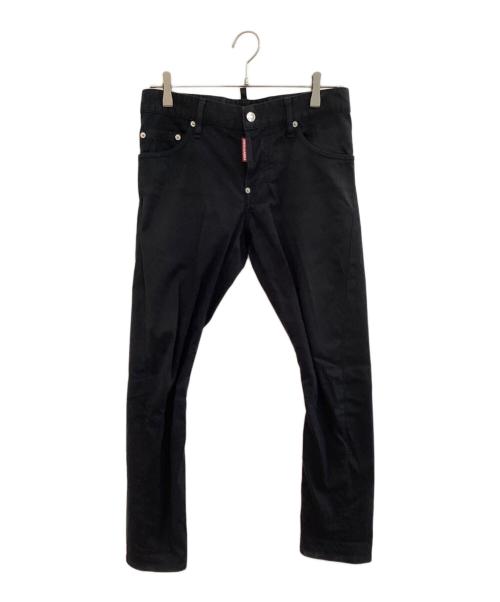 DSQUARED2（ディースクエアード）DSQUARED2 (ディースクエアード) SEXY TWIST JEAN ブラック サイズ:42の古着・服飾アイテム