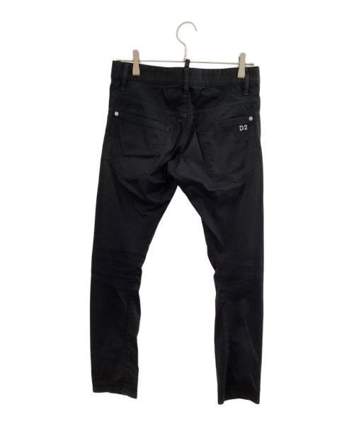 DSQUARED2（ディースクエアード）DSQUARED2 (ディースクエアード) SEXY TWIST JEAN ブラック サイズ:42の古着・服飾アイテム