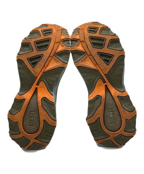 DIESEL（ディーゼル）DIESEL (ディーゼル) D-CAGE RUNNER カーキ サイズ:US　9の古着・服飾アイテム