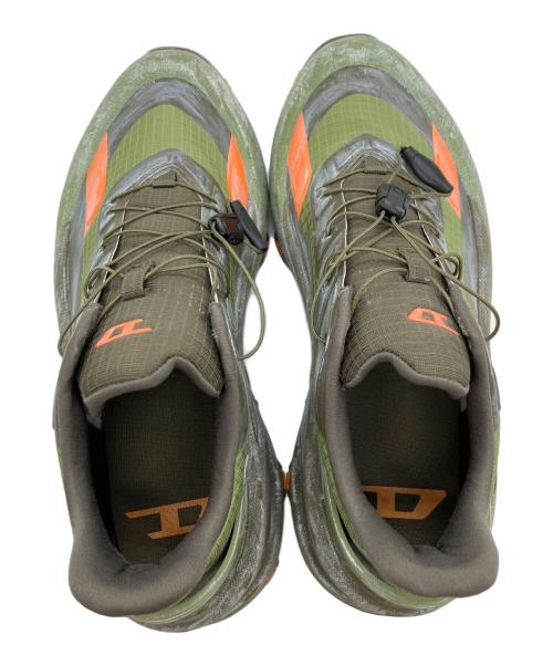 DIESEL（ディーゼル）DIESEL (ディーゼル) D-CAGE RUNNER カーキ サイズ:US　9の古着・服飾アイテム