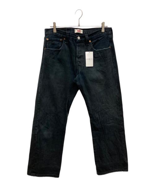 LEVI'S（リーバイス）LEVI'S (リーバイス) 別注501ブラックデニムパンツ ブラック サイズ:81cm (W32)の古着・服飾アイテム