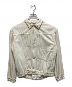 COMOLIコモリ）の古着「シルクネップ TYPE-1ST」｜アイボリー