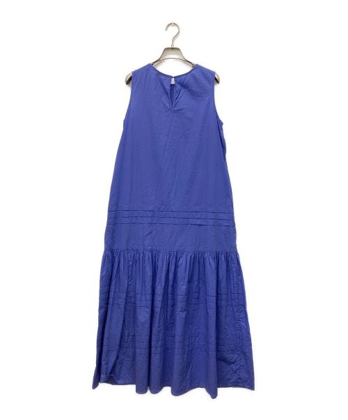 UNITED ARROWS（ユナイテッドアローズ）UNITED ARROWS (ユナイテッドアローズ) コットンシルクタックワンピース パープル サイズ:38の古着・服飾アイテム