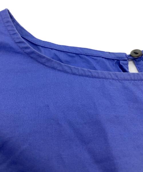 UNITED ARROWS（ユナイテッドアローズ）UNITED ARROWS (ユナイテッドアローズ) コットンシルクタックワンピース パープル サイズ:38の古着・服飾アイテム