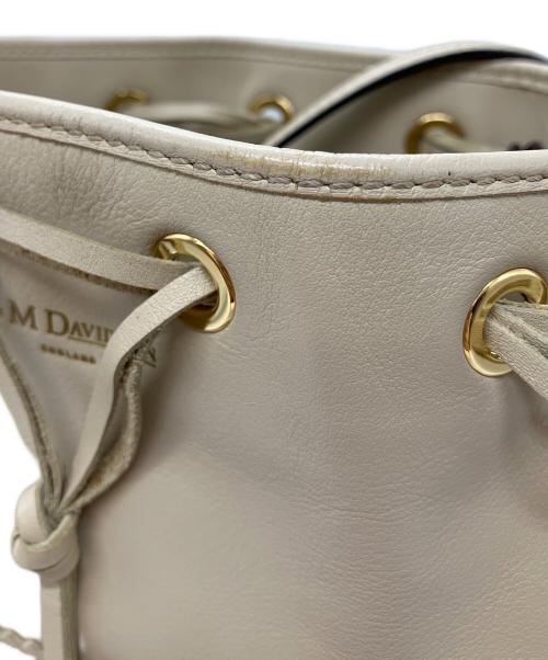 J&M DAVIDSON（ジェイ＆エム デヴィッドソン）J&M DAVIDSON (ジェイ＆エム デヴィッドソン) フリンジショルダーバッグ ベージュの古着・服飾アイテム