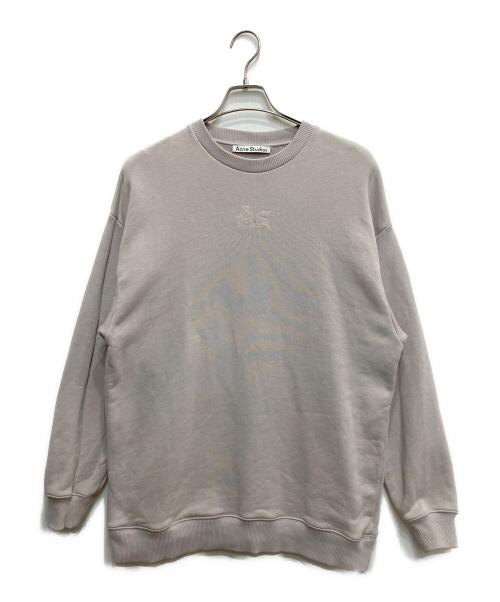 Acne studios（アクネ ストゥディオズ）ACNE STUDIOS (アクネ ストゥディオス) リラックススウェットシャツ グレー サイズ:Sの古着・服飾アイテム