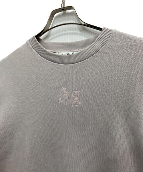 Acne studios（アクネ ストゥディオズ）ACNE STUDIOS (アクネ ストゥディオス) リラックススウェットシャツ グレー サイズ:Sの古着・服飾アイテム