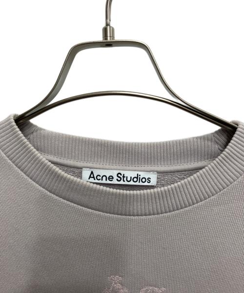 Acne studios（アクネ ストゥディオズ）ACNE STUDIOS (アクネ ストゥディオス) リラックススウェットシャツ グレー サイズ:Sの古着・服飾アイテム