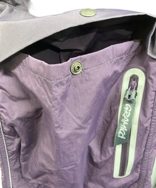 GRAMICCI（グラミチ）GRAMICCI (グラミチ) and wander (アンドワンダー) PATCHWORK WIND PANT パープル サイズ:2XL 未使用品の古着・服飾アイテム