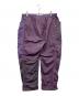 GRAMICCI (グラミチ) and wander (アンドワンダー) PATCHWORK WIND PANT パープル サイズ:2XL 未使用品：11000円