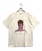 アーティストTシャツアーティストTシャツ）の古着「DAVID BOWIE(デヴィット・ボウイ) アーティストTシャツ」｜ホワイト