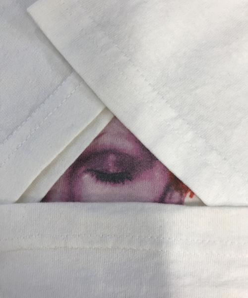 アーティストTシャツ（アーティストTシャツ）アーティストTシャツ (アーティストTシャツ) DAVID BOWIE(デヴィット・ボウイ) アーティストTシャツ ホワイト サイズ:Lの古着・服飾アイテム