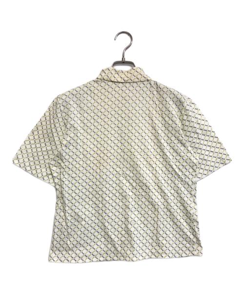 CELINE（セリーヌ）CELINE (セリーヌ) 総柄ポロシャツ ホワイト サイズ:38の古着・服飾アイテム