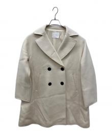 CINOH（チノ）の古着「オーバーサイズピーコート」｜ホワイト