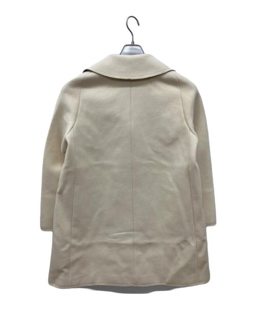 CINOH（チノ）CINOH (チノ) オーバーサイズピーコート ホワイト サイズ:Ｓの古着・服飾アイテム