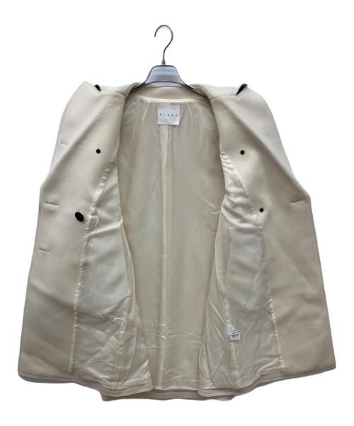 CINOH（チノ）CINOH (チノ) オーバーサイズピーコート ホワイト サイズ:Ｓの古着・服飾アイテム