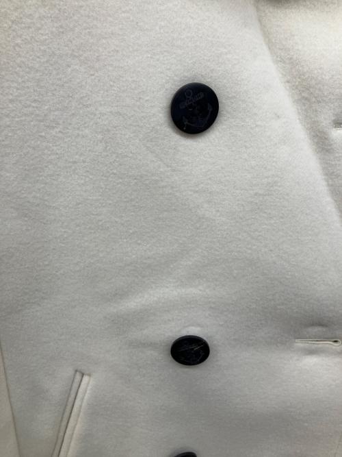 CINOH（チノ）CINOH (チノ) オーバーサイズピーコート ホワイト サイズ:Ｓの古着・服飾アイテム