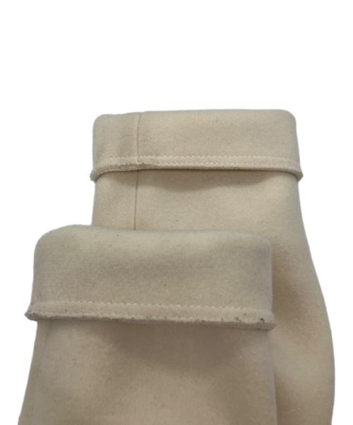 CINOH（チノ）CINOH (チノ) オーバーサイズピーコート ホワイト サイズ:Ｓの古着・服飾アイテム