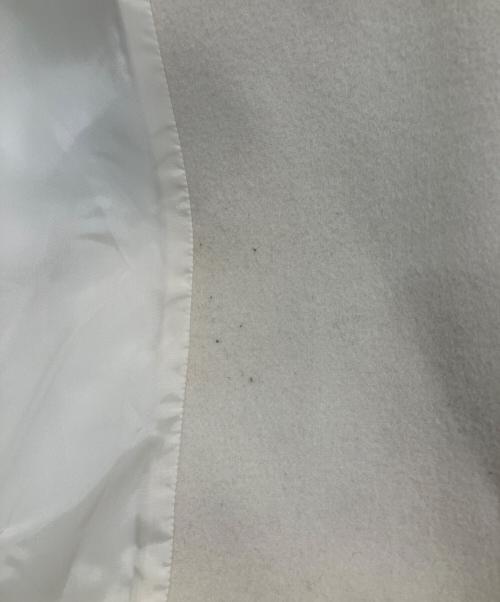 CINOH（チノ）CINOH (チノ) オーバーサイズピーコート ホワイト サイズ:Ｓの古着・服飾アイテム