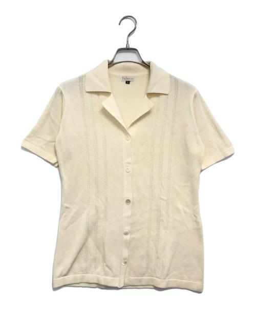 Burberry's（バーバリー）Burberry's (バーバリーズ) ニットシャツ ピンク サイズ:Mの古着・服飾アイテム