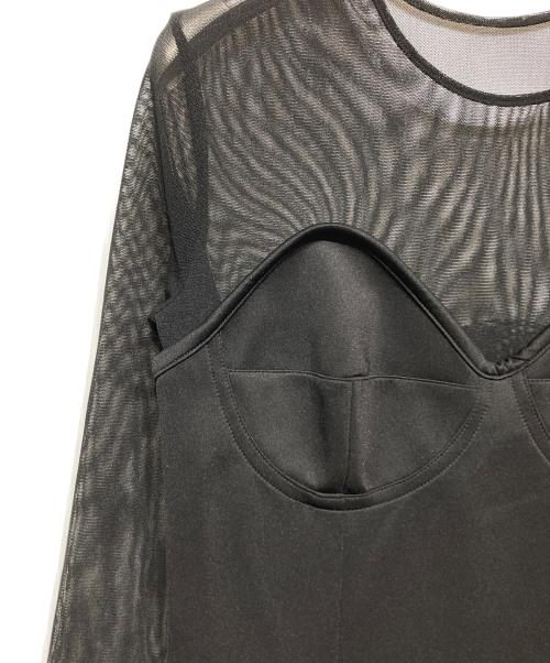 gajess（ガジェス）gajess (ガジェス) Anne Dress ブラック サイズ:36の古着・服飾アイテム
