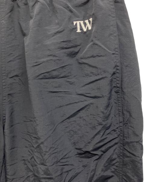TW（トゥ）TW (トゥ) Unisex Nylon Pants ブラック サイズ:Mの古着・服飾アイテム