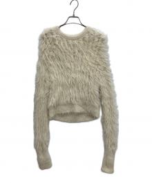 ReNAVE（リネイヴ）の古着「メルティーシャギーニット プルオーバー」｜アイボリー