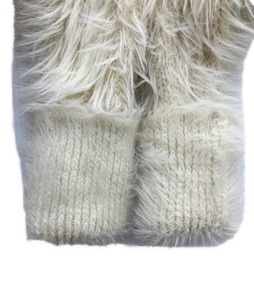 ReNAVE（リネイヴ）ReNAVE (リネイヴ) メルティーシャギーニット プルオーバー アイボリー サイズ:1の古着・服飾アイテム