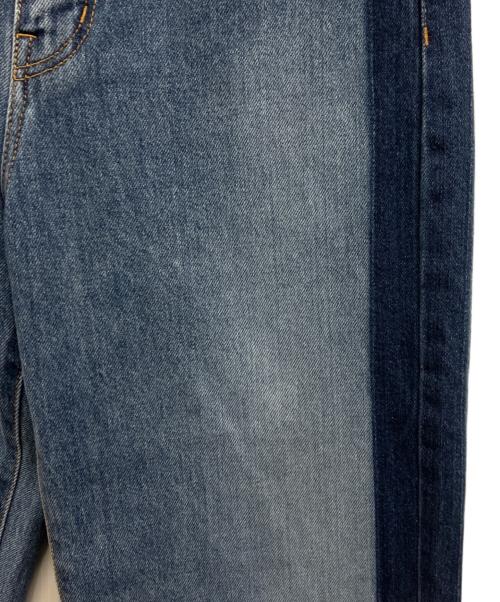 MACPHEE（マカフィー）MACPHEE (マカフィー) コットンデニム ストレートパンツ インディゴ サイズ:34 未使用品の古着・服飾アイテム