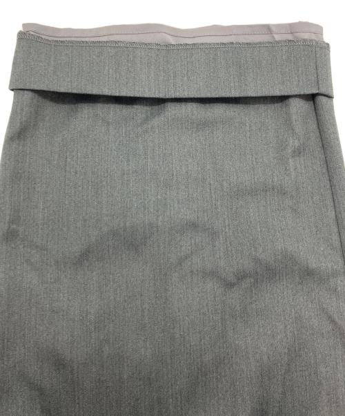 JSELF（ジゼルフ）JSELF (ジゼルフ) Wide Tuck Trousers グレー サイズ:1 未使用品の古着・服飾アイテム