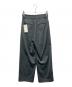 JSELF (ジゼルフ) Wide Tuck Trousers グレー サイズ:1 未使用品：8000円