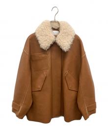 ETRE TOKYO（エトレトウキョウ）の古着「マルチファブリックリバーシブルコート」｜ブラウン