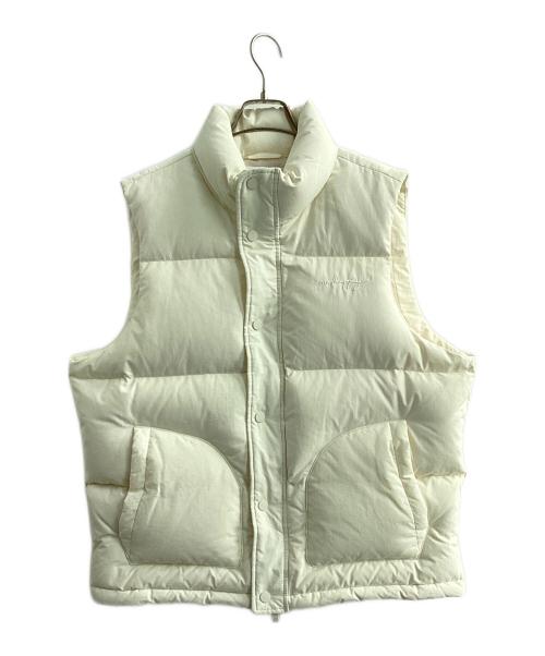 madhappy（マッドハッピー）madhappy (マッドハッピー) ダウンベスト ホワイト サイズ:Mの古着・服飾アイテム