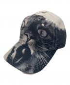 TORY BURCHトリーバーチ）の古着「キャットプリント ベースボールキャップ」