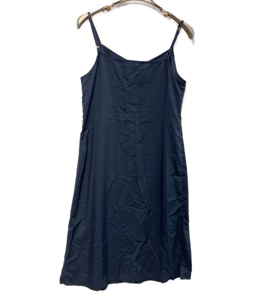 JUSGLITTY（ジャスグリッティー）JUSGLITTY (ジャスグリッティー) シャーリングシャツワンピース　45264900 ネイビー サイズ:1 未使用品の古着・服飾アイテム