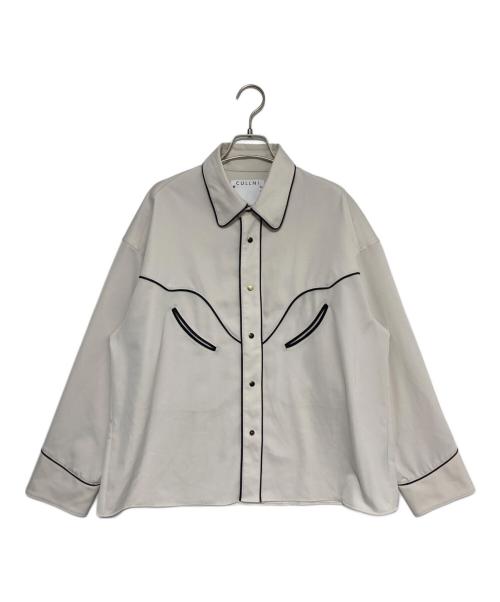 CULLNI（クルニ）CULLNI (クルニ) Jieda (ジエダ) STUDIOUS (ステュディオス) WESTERN SHIRT ベージュ サイズ:1の古着・服飾アイテム