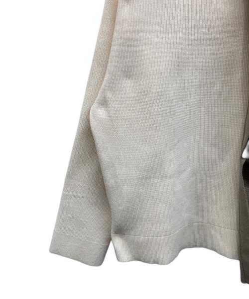 CULLNI（クルニ）CULLNI (クルニ) Tie-Locked Layered Knit ベージュ×アイボリー サイズ:1の古着・服飾アイテム
