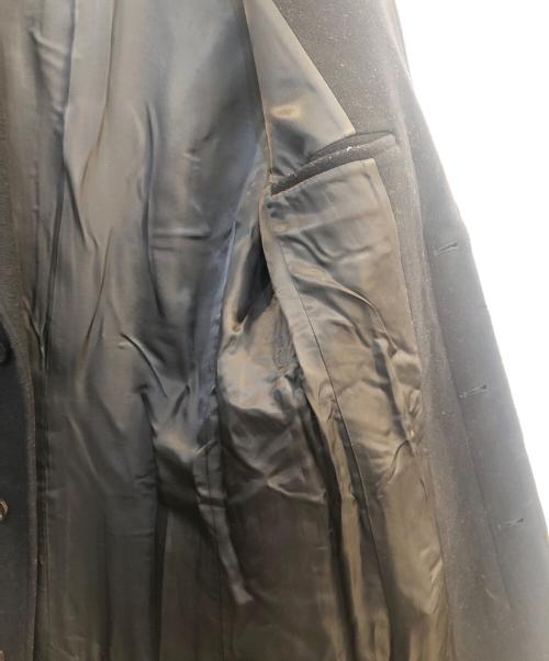 wjk（ダブルジェイケー）wjk (ダブルジェイケー) ファインウールチェスターコート ブラック サイズ:Sの古着・服飾アイテム